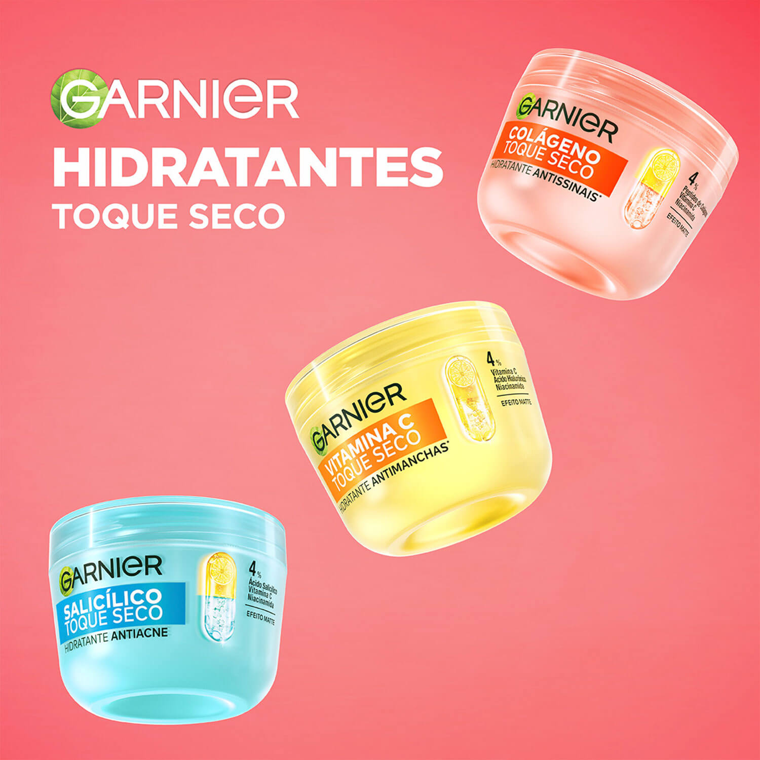 Imagem Hidratante Facial Toque Seco Antissinais | Hidratantes | Garnier